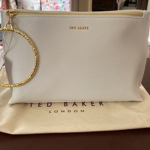 Ted Baker Ingaah Ring Handle Leather Crossbody Bag